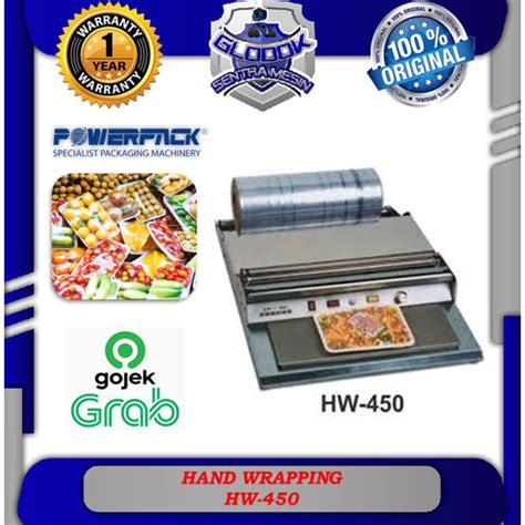 Jual HW 450 Mesin Wrapping Buah Serbaguna Hand Wrapping POWERPACK