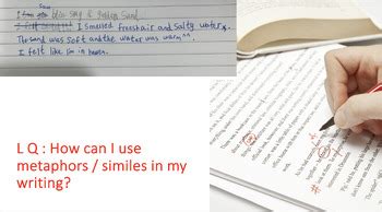 Mastering Figurative Language – Extended Writing Lesson | TPT