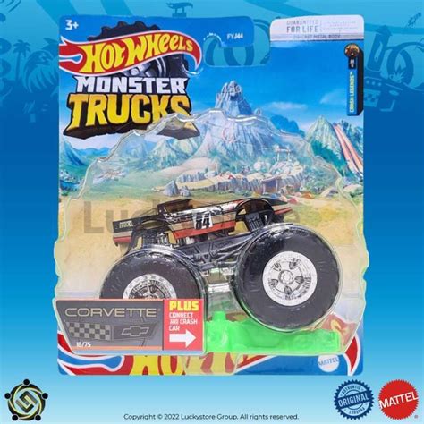 Jual Hot Wheels Monster Trucks Corvette Di Seller Luckystore Group Cigondewah Kidul
