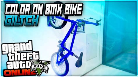 GTA Online NEW Color On Bmx Bike Glitch SOLO 1 33 GTA Online