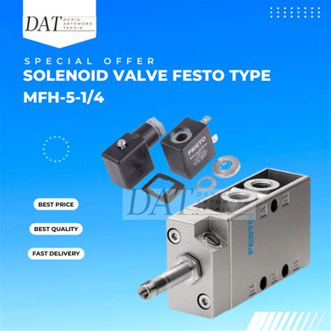 Jual Solenoid Valve Festo Mfh 5 14 Selenoid Valve Festo Mfh 5 14