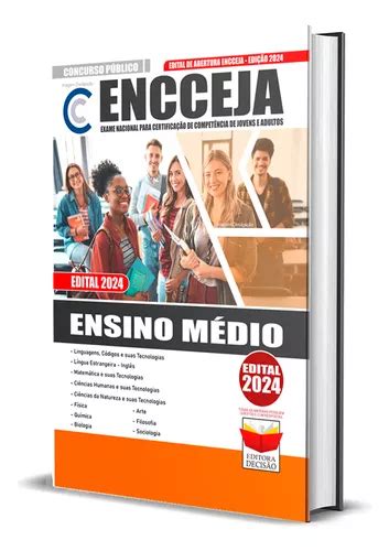 Apostila Encceja Certifica O Ensino M Dio Ed Decis O Frete Gr Tis