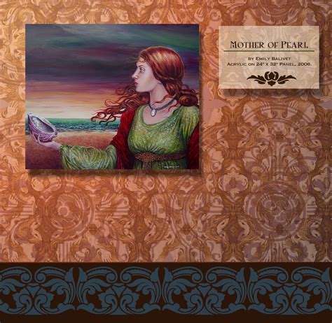 Mythological Goddess Art by Emily Balivet - Mother of Pearl