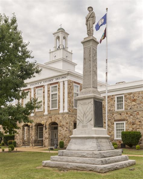 Warren County Courthouse Front Royal Virginia Stock Images Photos