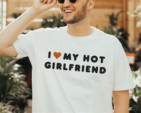 Cute Girlfriend SVG PNG PDF I Love My Hot Girlfriend Funny Love Shirt Svg Valentine Png