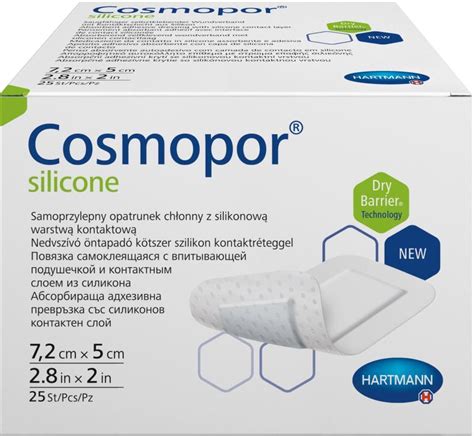 Хартман космопор силикон повязка 7,2х5см 25 шт. купить по цене от 2147 ...