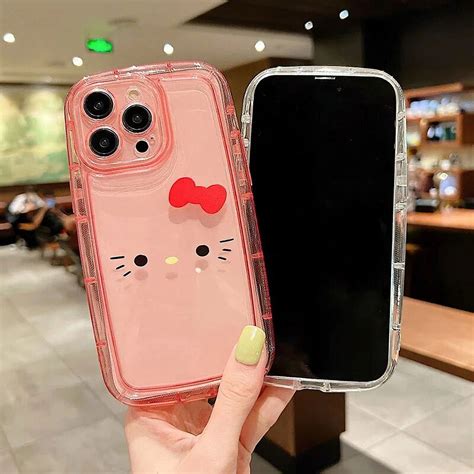 Clear Hello Kitty Candy Phone Case For Realme 2 Pro 5 5s 5i 6 6s 7 7i 8s 9i C11 C12 C15 C17 C20