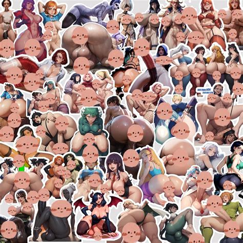 Amazon Hentaii Stickers 48pcs With Naked Girl Designs Including Hentai Stickers Having