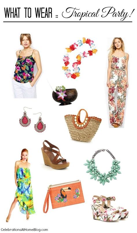 wear   tropical themed party tropical party outfit