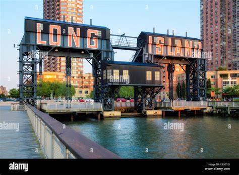 gantry plaza state park gigantic gantries transfer bridges  long