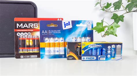 Test: Kampf der billigen AA Batterien, Active Energy, Ja!, Aerocell und ...