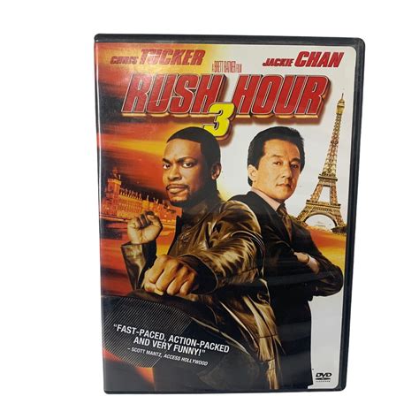 Rush Hour 3 Dvd Chris Tucker Jackie Chan Pg 13 Guc 794043109300 Ebay