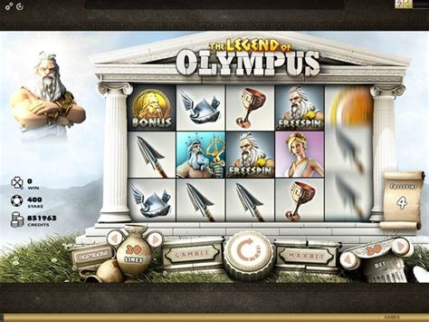 Legend Of Olympus Video Slot Microgaming Slot Machines
