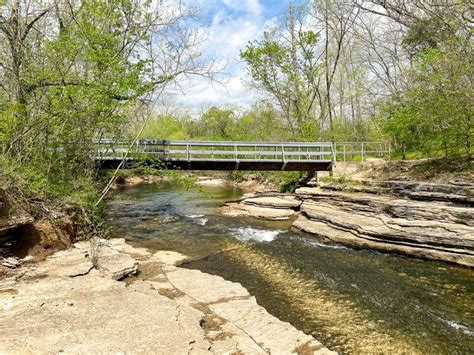 Beautiful Tanyard Creek Nature Trail in Bella Vista, Arkansas