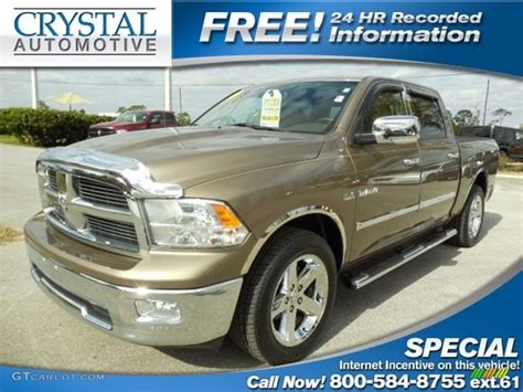 2010 Austin Tan Pearl Dodge Ram 1500 Big Horn Crew Cab 88443276 Photo