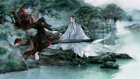 Papel De Parede Para Celular Anime Lan Zhan Wei Ying Lan Wangji