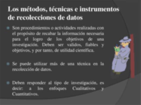 Solution M Todos T Cnicas E Instrumentos De Recolecci N De Datos