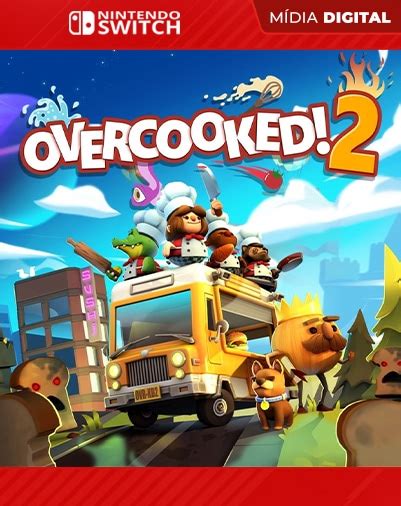Overcooked 2 Nintendo Switch Mídia Digital Needgames