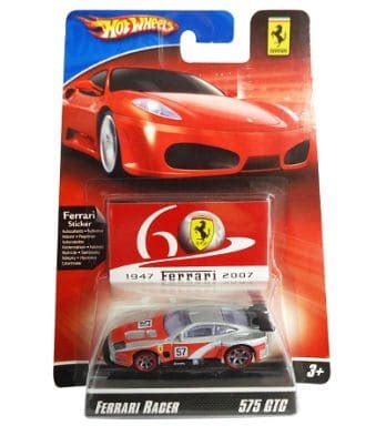駿河屋 FERRARI GTC レッドシルバー Hot Wheels FERRARI RACER