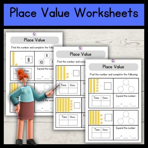 Place Value Worksheets - Etsy