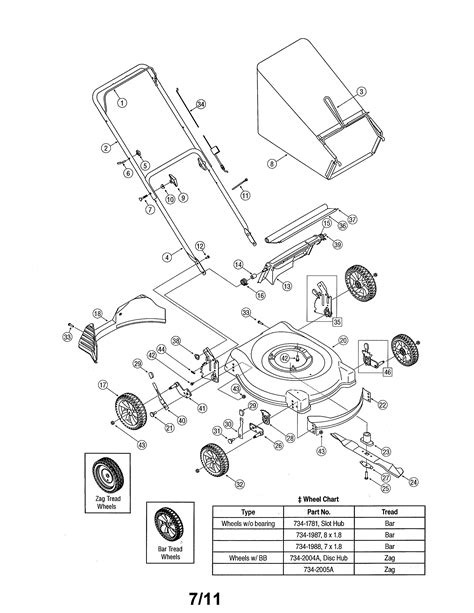 Craftsman Lawn Mower Model 944 Parts Diagram Craftsman Lawn