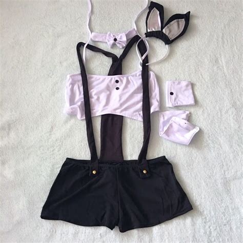 Lingerie Bunny Girl Outfit Costume Role Play Cosplay Women S Fashion New Undergarments