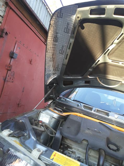 Проклейка Шумоизоляцией капота Ваз-2110 — Lada 21101, 1,6 л, 2007 года ...