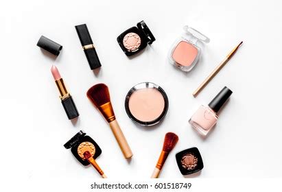 Decorative Cosmetics Nude On White Background Stock Photo Shutterstock