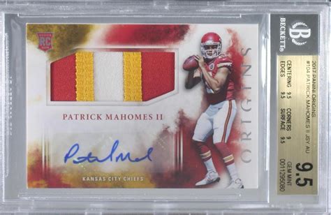 Panini Origins Rookie Jumbo Patch Autographs Patrick