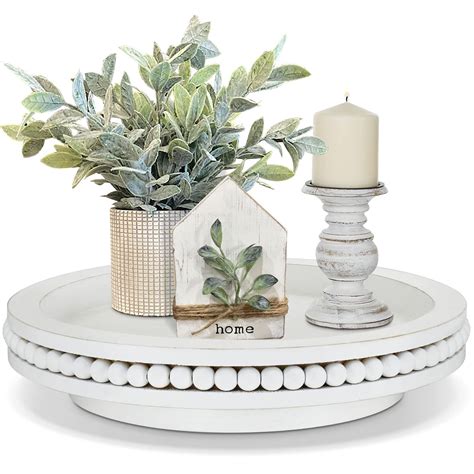 Farmhouse Lazy Susan For Countertop Lazy Susan Organizer For Cabinet