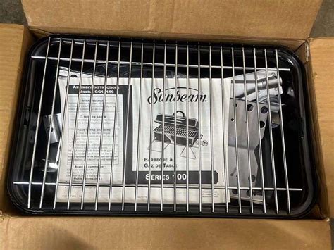 Sunbeam Portable Gas Grill Baer Auctioneers Realty Llc