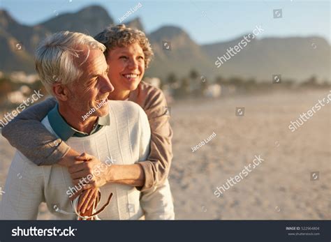 Portrait Happy Mature Man Carrying His Stock Photo Shutterstock