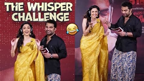 Vishwaksen Neha Shetty Fun Whisper Challenge GangsOfGodavari