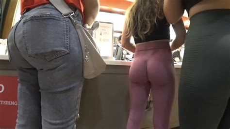 Great ASS In Pink Leggings Not OC Spandex Leggings Yoga Pants Forum