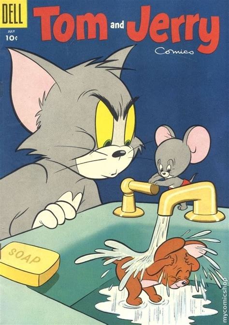 Tom And Jerry 1949 Dell Gold Key 132 Cartoon Posters Retro Cartoons