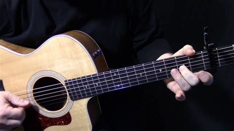 How To Play Landslide Live Solo On Acoustic Guitar By Fleetwood Mac