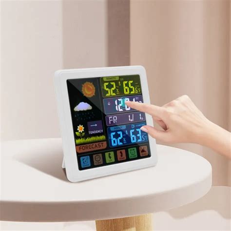 Digital Weather Station Indoor Outdoor Wireless Temperature Humidity