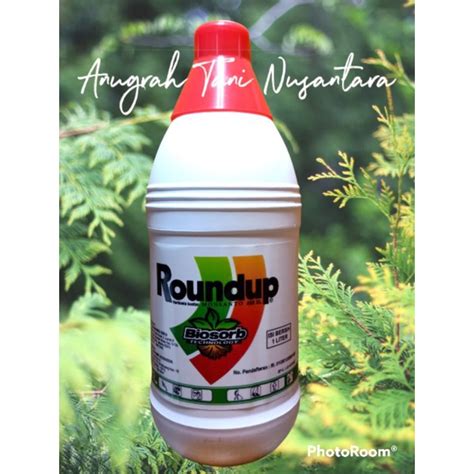 Jual ROUNDUP 1 Liter Racun Rumput Mati Akar Shopee Indonesia