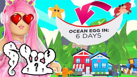 Ocean Egg Countdown In Adopt Me Das Ei Kommt N Chste Woche Alle