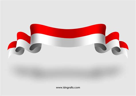 Download Pita Bendera Indonesia Vector Cdr Idn Grafis Bendera