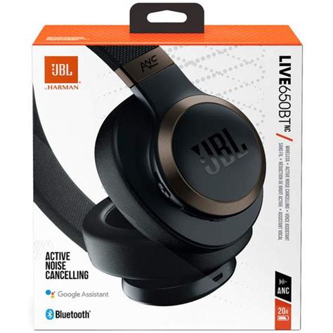 Накладные беспроводные наушники JBL Live 650BTNC Black с ...