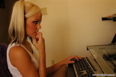 Blonde Babe Lindsay Marie Teases In Her Panties Live On Webcam Porn Pictures XXX Photos Sex