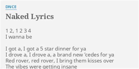NAKED LYRICS By DNCE
