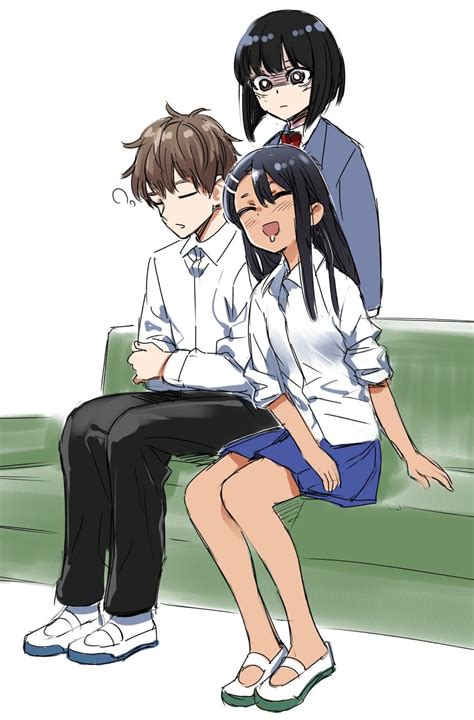 Nagatoro Hayase Hachiouji Naoto And Sunomiya Hana Ijiranaide