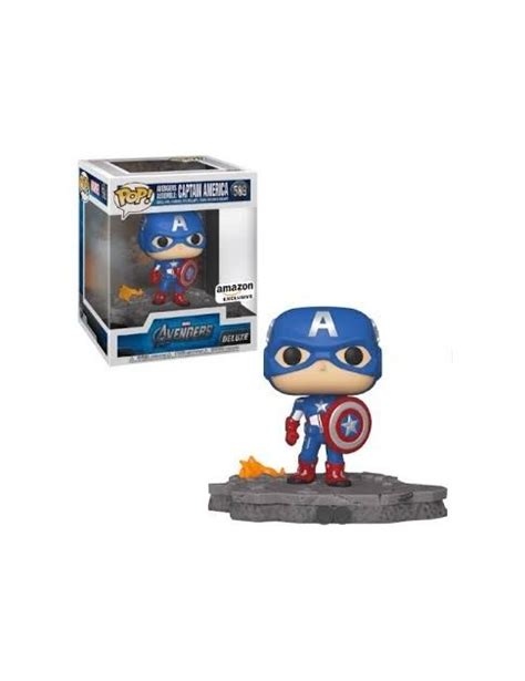 Funko Pop Deluxe Marvel Avengers Assemble Series Capitan Am Rica A