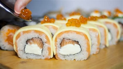 Sushi Rolls Set, Stock Footage | VideoHive