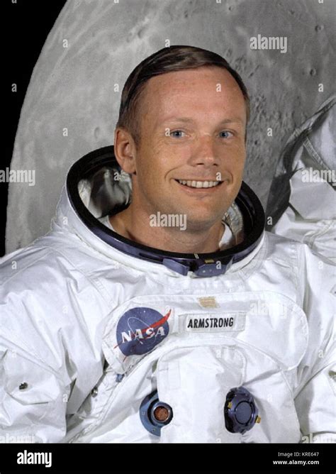 Neil Armstrong in suit Stock Photo - Alamy