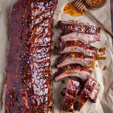 smoked hot honey ribs recipe vindulge