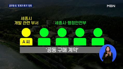 행안부·세종시 공무원 쪼개기 땅 투기 의혹내부정보 알았나