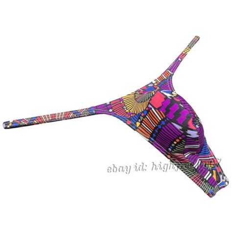Men Posing Thong Underwear Micro Bikini Swim Tangas Slim Pouch G String Lingerie Ebay